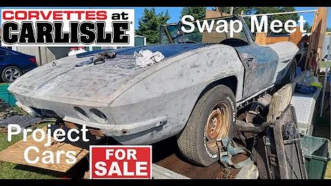 Corvettes at Carlisle Cars For Sale Swap Meet 2025