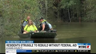 Evans Co. flood victims claim relief confusion led to financial woes