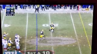 Clay Matthews #52 strip sack fumble recovery Packers
