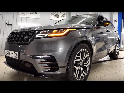 Range Rover Velar. Только вышел, а уже сломан