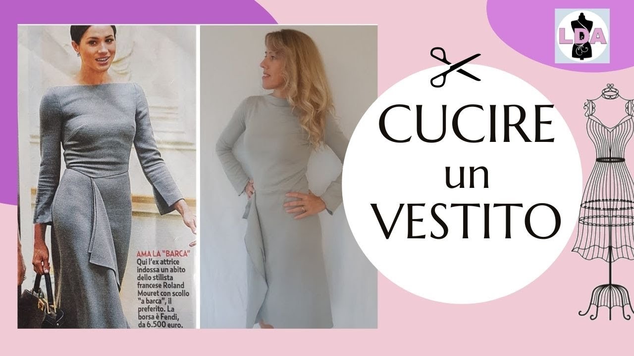 Cucire Un Vestito Senza Cartamodello Youtube