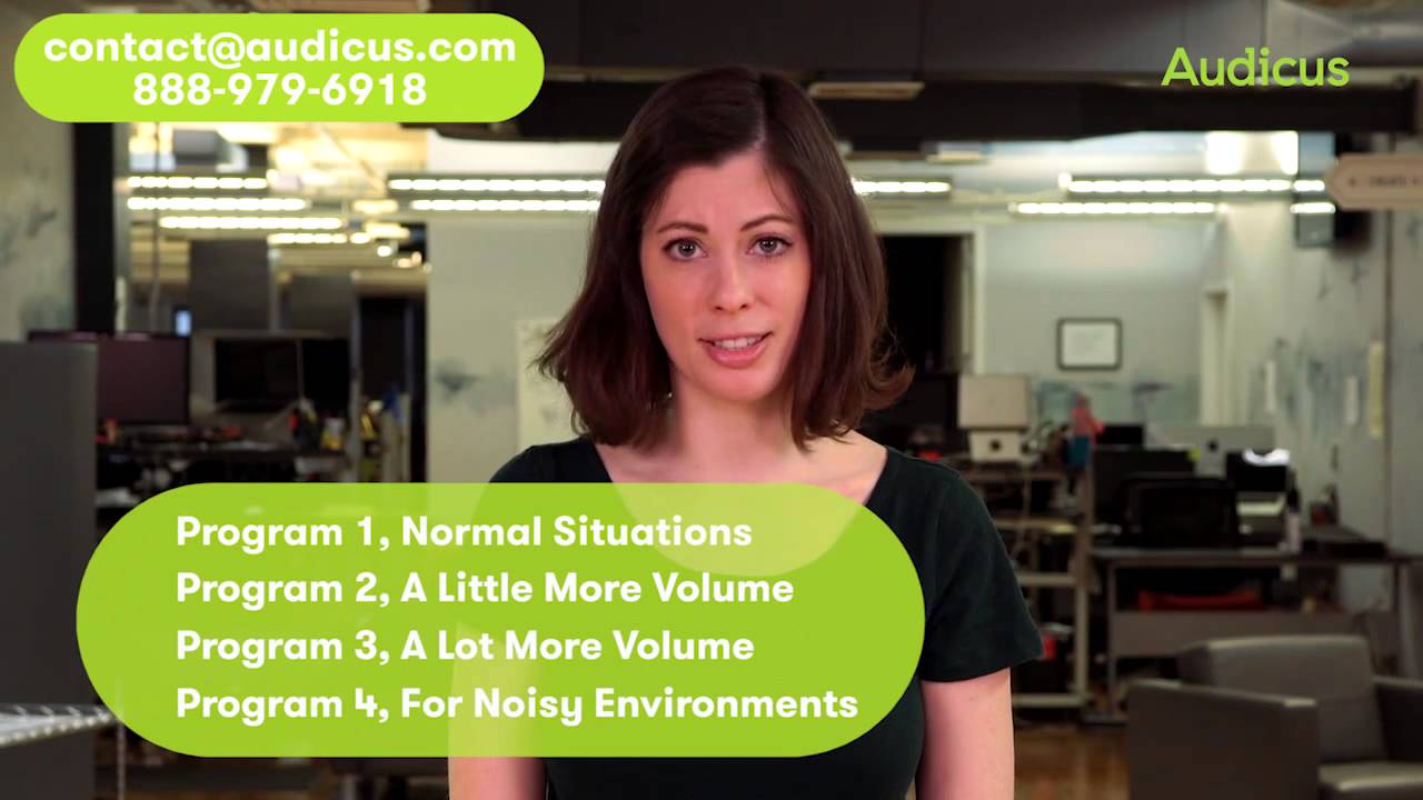 Selecting Memory Programs on the Dia Hearing Aid