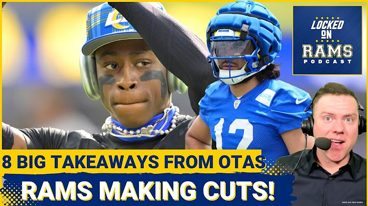 IT'S OVER: Rams Cut Cornerback, Jalen Ramsey Update, 3 Rams That Could Get Cut, New Ram Shining!