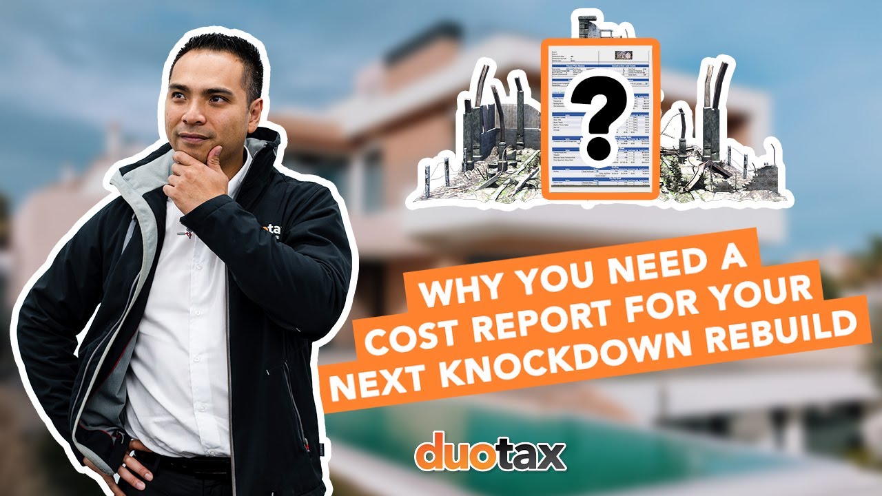 Why You Need a Cost Report For Your Next Knockdown Rebuild