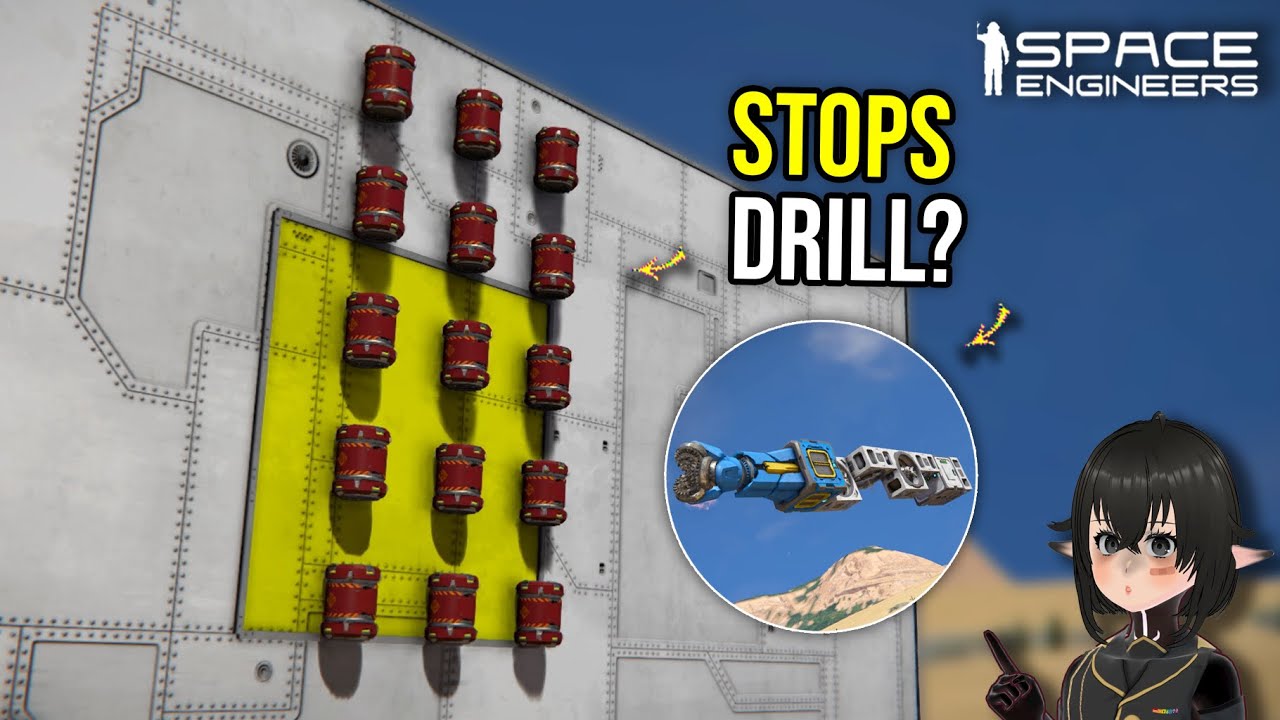 Can Explosive Armor Stop Drill Missile, Space Engineers