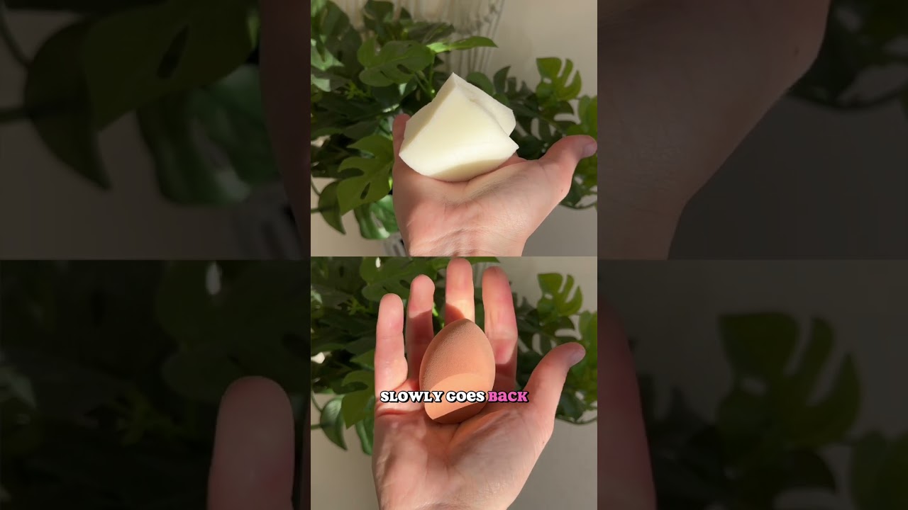 Meet the Memory Foam Beauty Sponge! 