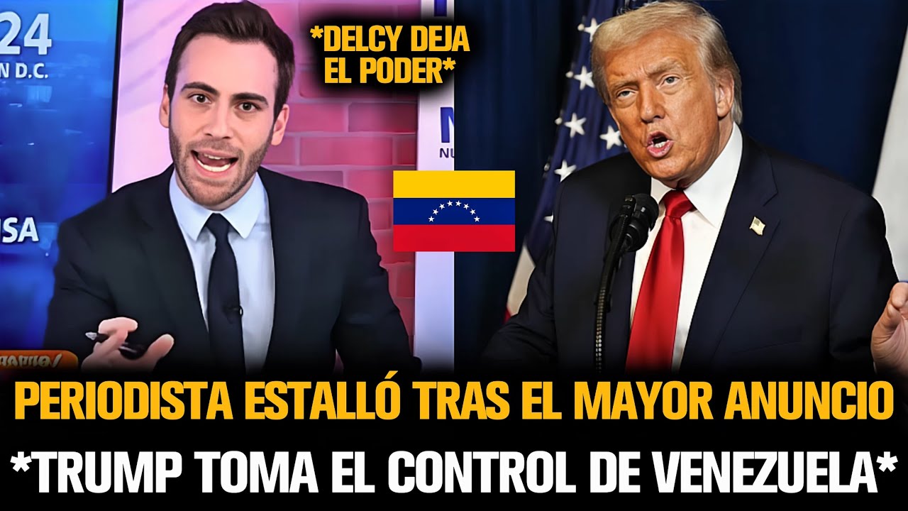 PERIODISTA ESTALLÓ TRAS EL MAYOR ANUNCIO DE TRUMP SOBRE VENEZUELA