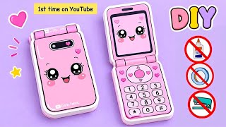 DIY Easy Origami Flip iPhone Notebook No Glue No tape | Paper Craft | Easy Craft Ideas | How to Make