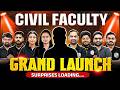 CIVIL ENGINEERING FACULTY REVEAL | Special Announcement loading For AE/JE Aspirants!