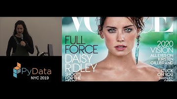 Malaika Handa: Colorism in High Fashion (featuring: K-Means Clustering) | PyData New York 2019