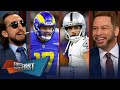 Baker Mayfield's Rams stun Raiders w/ 98-yd game winning drive | NFL | FIRST THINGS FIRST