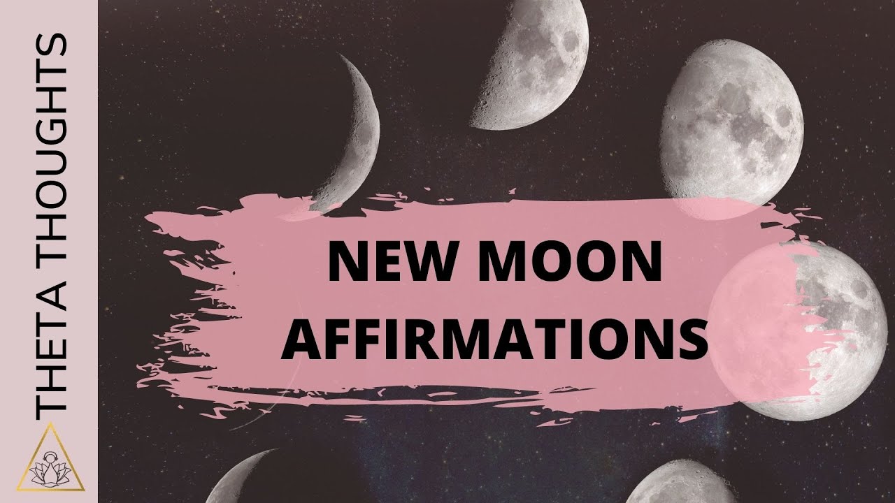NEW MOON Affirmations | Manifest Your Desires While You Sleep - YouTube