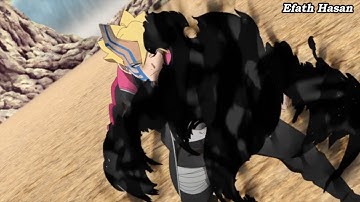SASUKE USES AMATERASU ON BORUSHIKI