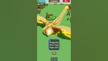 Dragonfly 101 Kg 🦋 in Grow A Garden #growagarden #roblox