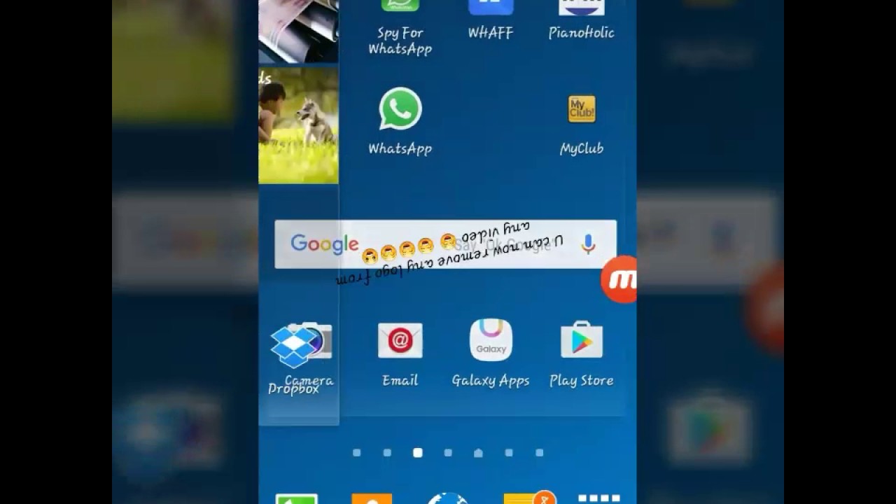 How u can remove any logo from any video (viva video,  video show , inshot )