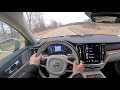 2020 Volvo V60 Cross Country T5 - POV Test Drive (Binaural Audio)