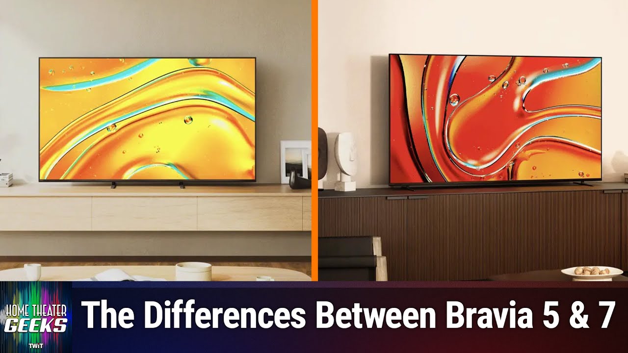 Sony Bravia 7 против Bravia 5 — цены могут вас удивить!