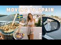 Moving to SPAIN from Sweden / vegan road trip vlog