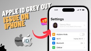 How To Fix Apple ID Greyed Out Issue On iPhones | SOLVED