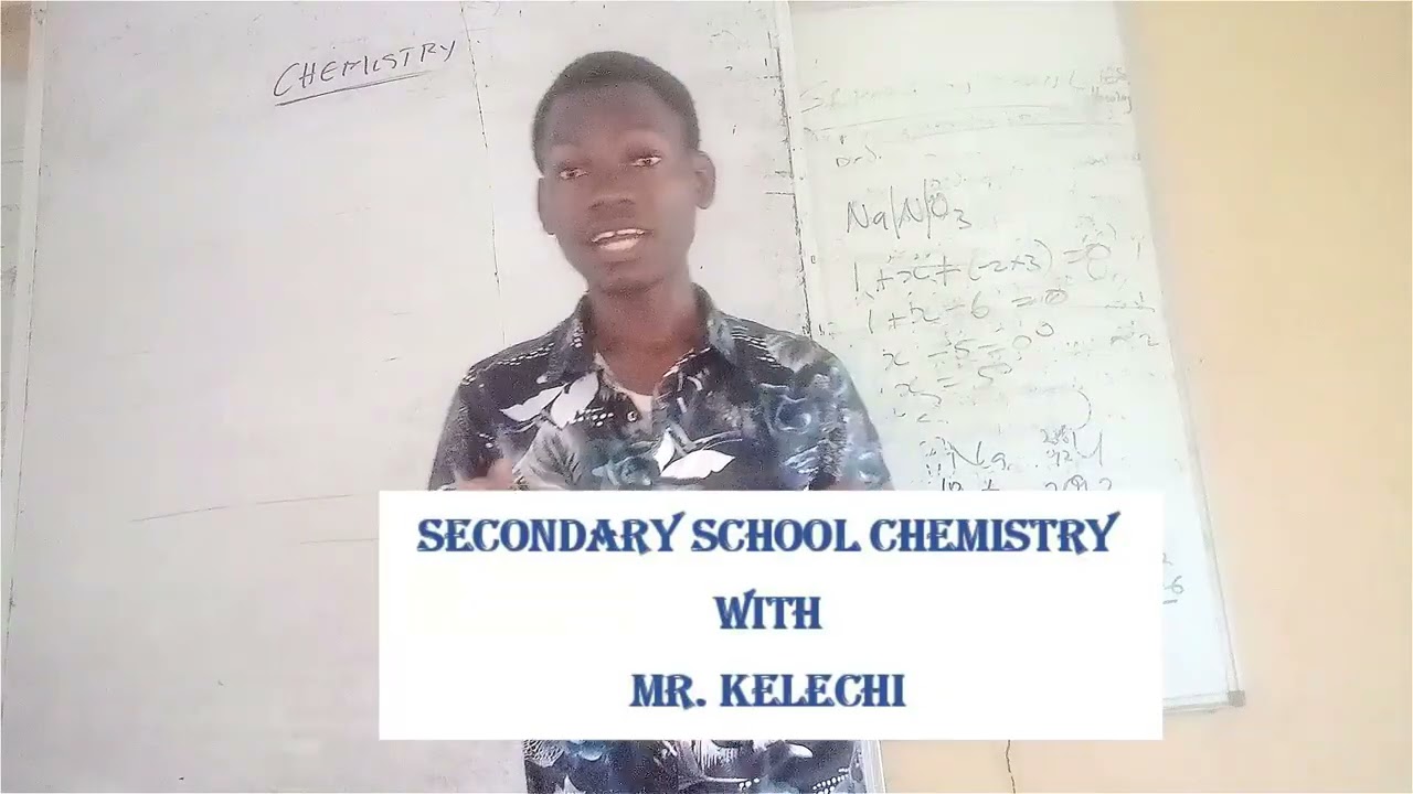 Secondary School Chemistry 