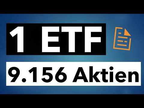 1 ETF Portfolio: Gesamten Markt mit 1 ETF abbilden?