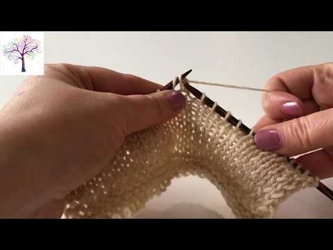 Slip, slip, knit / Ssk Decrease