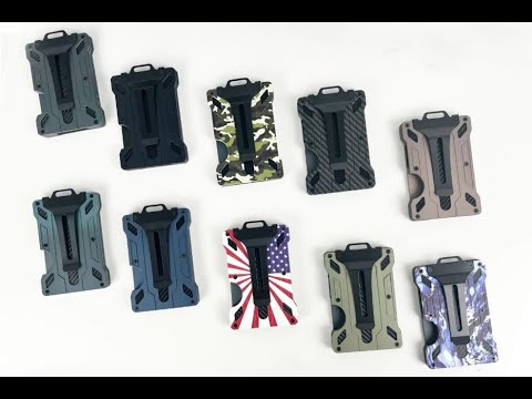 Кошелёк картхолдер для денег и банковских карт #EDC Wallet cardholder for money and bank cards