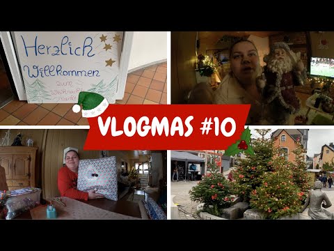 GESCHENKE einpacken 🎁 ⎮ Mini WEIHNACHTSMARKT in der EIFEL + TOMBOLA 🎅🏻 ⎮ VLOGMAS #10 🎄 ⎮ Jessi ♡