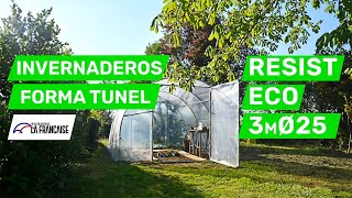 Descubra el invernadero túnel - 3 metros ø25