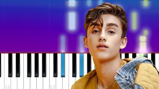 Johnny Orlando - You're Just Drunk  (Piano Tutorial)