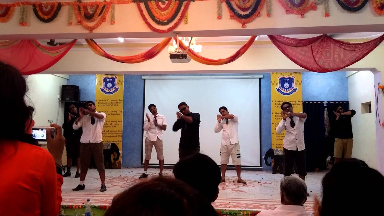 IRM Jaipur mute dance