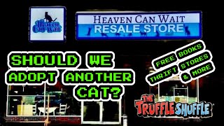 Heaven Can Wait Thrift Store, Embrace Books and a Band Concert - The Truffle Shuffle