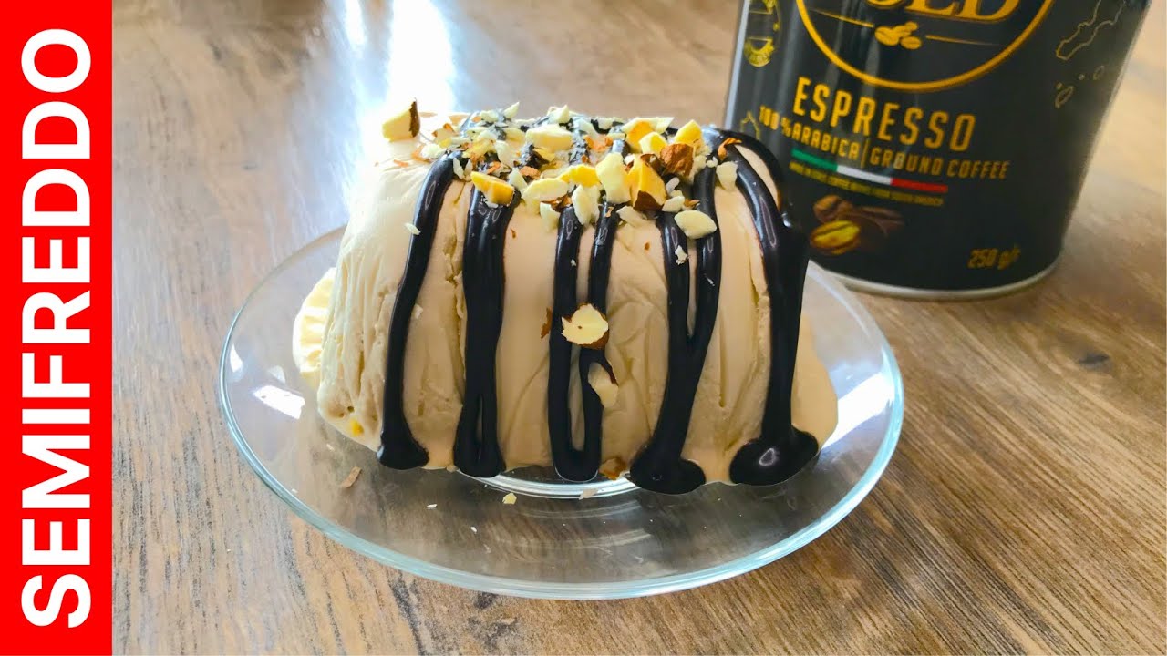 Кофейный семифредо (semifreddo) 🍧 - итальянский замороженный десерт, но не мороженое 🍨