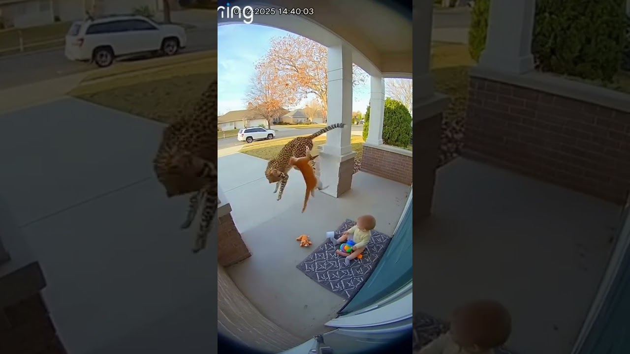 The Loyal family Cat save baby from tiger 