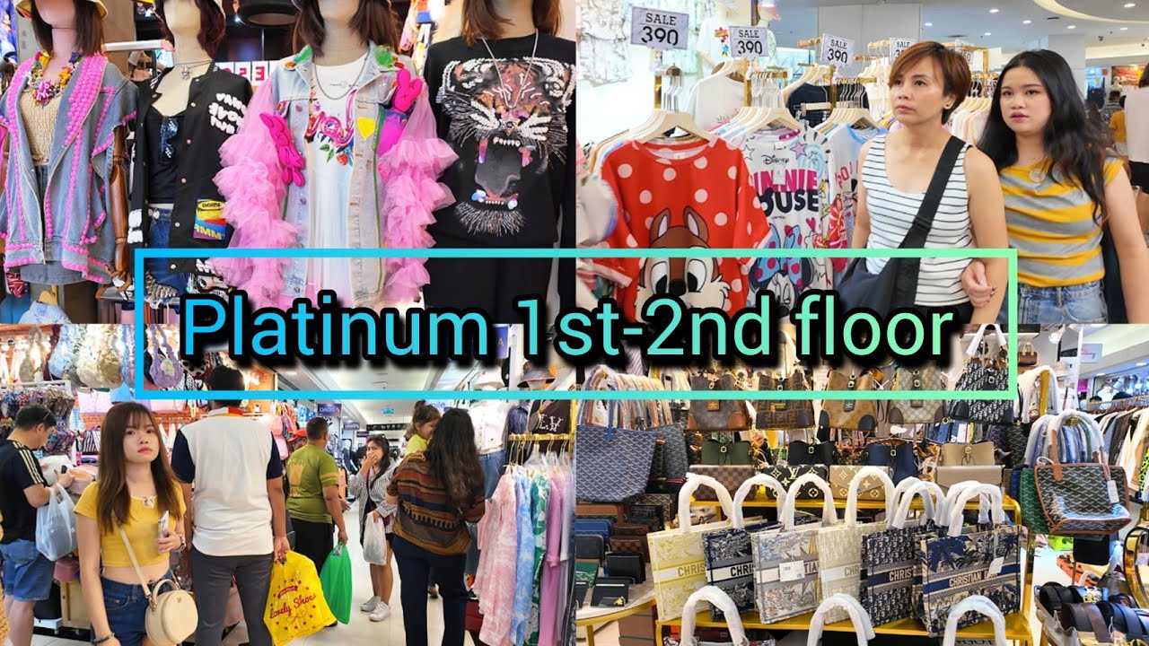 Walking at Platinum Fashion Mall 1st-2nd floor Update 21/04/24 Bangkok Shopping Mall, แพลตตินั่ม