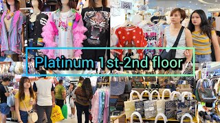 Walking at Platinum Fashion Mall 1st-2nd floor Update 21/04/24 Bangkok Shopping Mall, แพลตตินั่ม