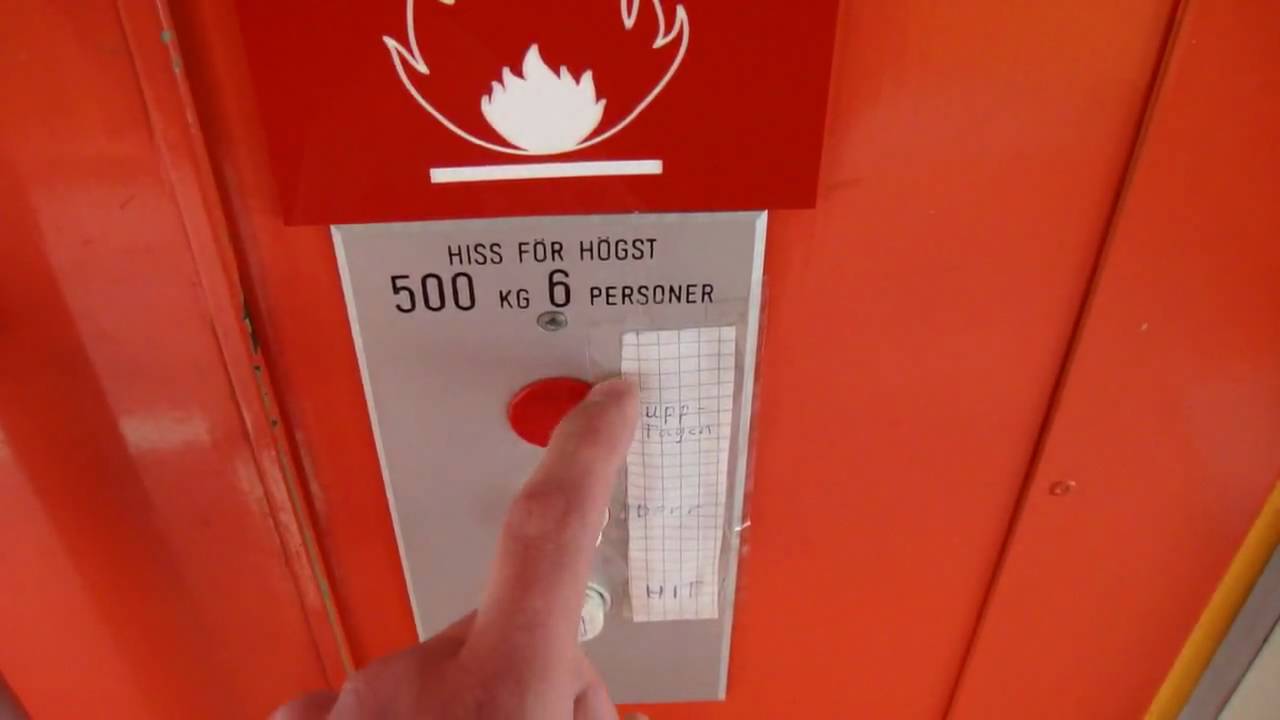 KONE Roped Hydraulic elevator, built 1976.. YouTube