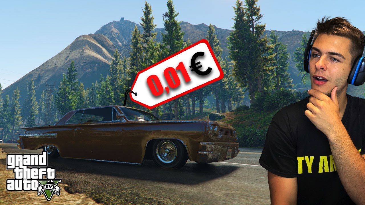 NAJSLABŠI AVTO SEM SPRAVIL NA CHILLIAD! (GTA 5 CHALLENGE) [GTA 5 SLO]