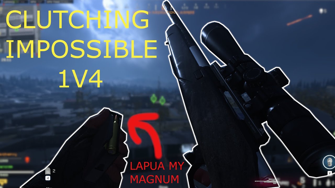 IMPOSSIBLE 1v4 Clutch! Call Of Duty: Warzone Incredible Sniping
