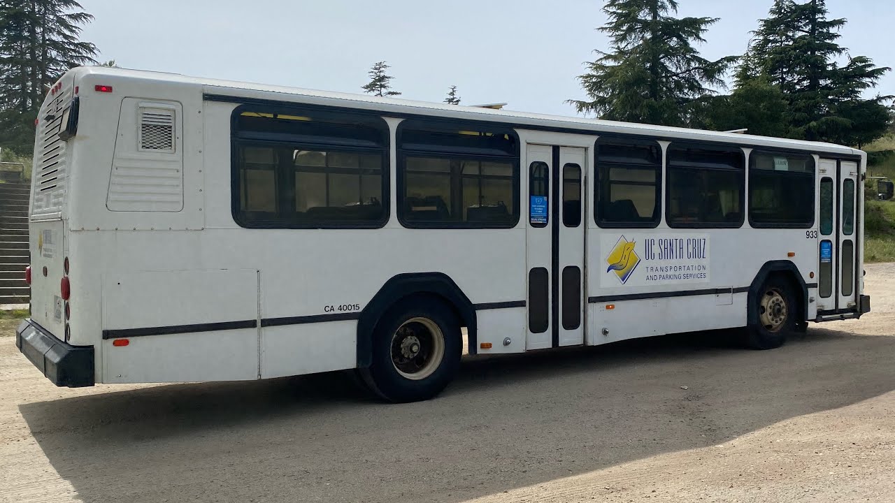 Ex SamTrans Phantom! UCSC Gillig Phantom 933 - Route Loop - YouTube