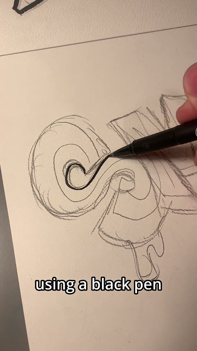 Graffiti Tutorial  #shorts
