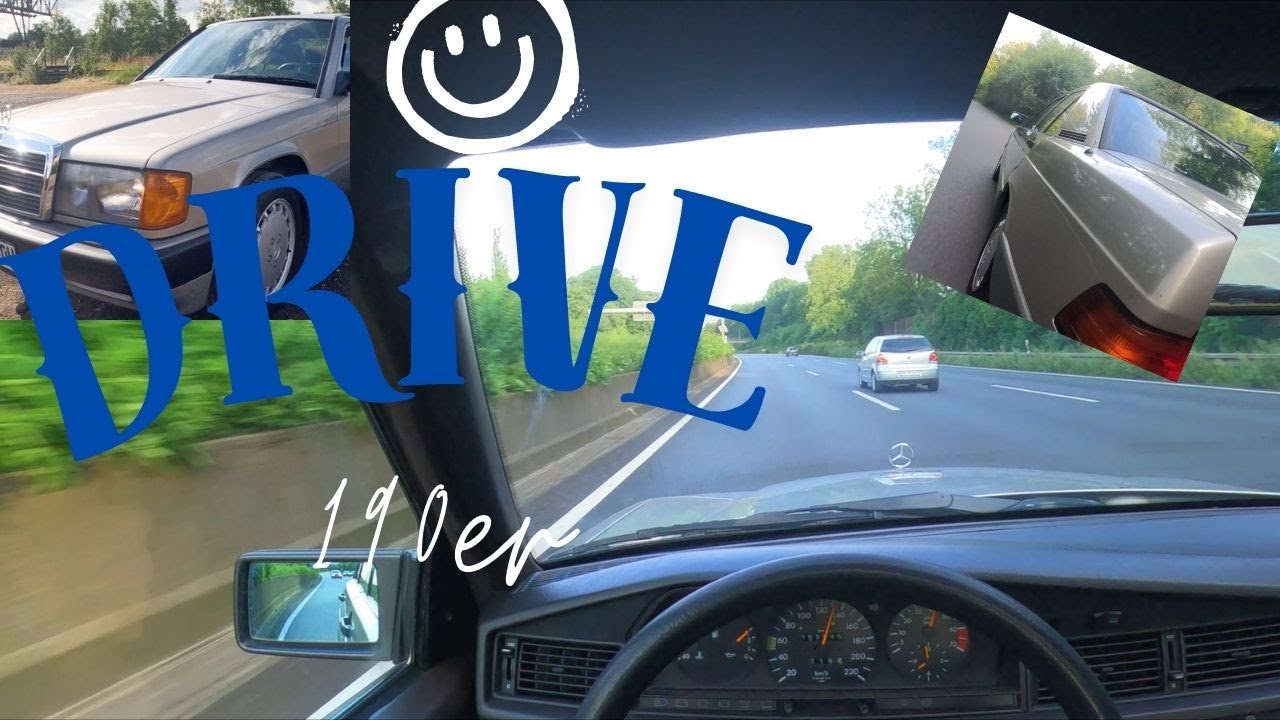 W201 POV Drive Mercedes 190