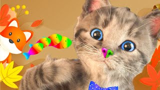 Fun Cat Little Kitten Adventure - Caring Kitten Goes On An Adventurous Journey With Animal Friends