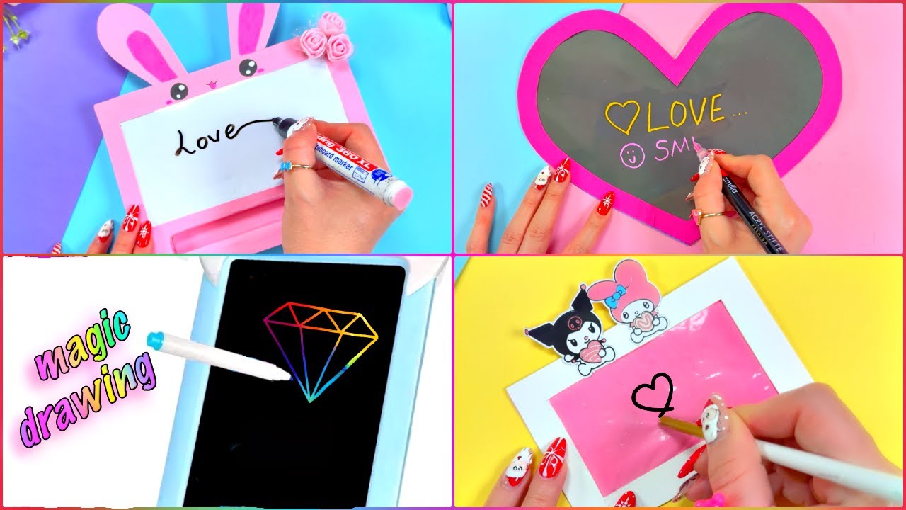 DIY Magic Drawing Board Ideas YouTube
