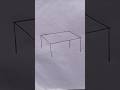 How To Draw A Easy Table Step By Step For Kids Art Table Viralvideo Shortvideo Trending 