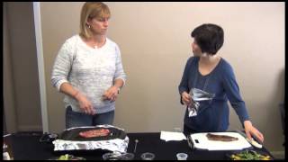 how to do TV cooking demo Part 2