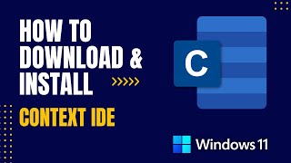 How to Download and Install ConTeXt IDE For Windows