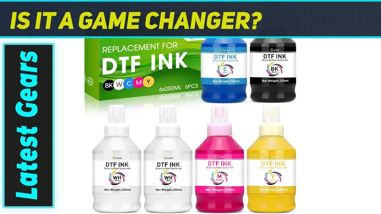 Best DTF Ink? CenDale Upgraded Auto Fill Ink Tested!