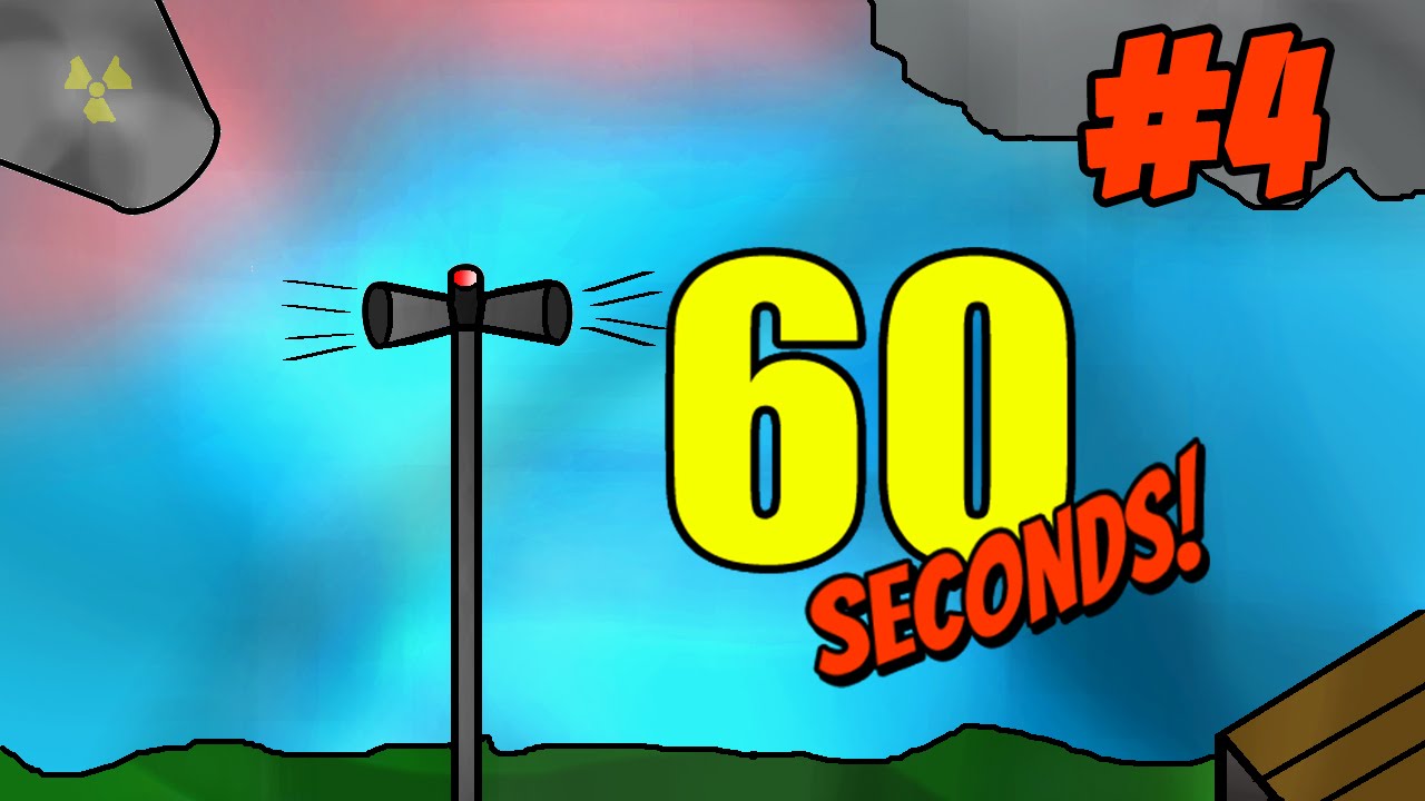 Let's Play 60 Seconds Gameplay - Episode 4 - Suvival Sickness