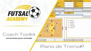 Plano de Treino de futsal   Aula 7   Objectivos